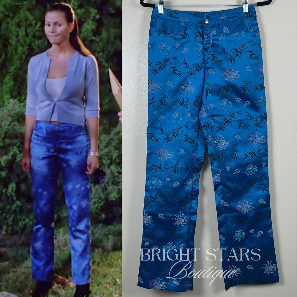 Extremely Rare Blue Pants ASO Cordelia Chase Buffy the Vampire Slayer Y2K VTG